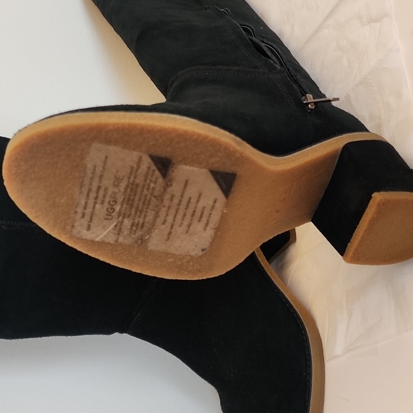 Brand New UGG Suede Leather with wool and lamb fur inside. knee high Boots - Picture 3 of 3